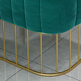 29.5 "H Contemporáneo de 2 plazas de terciopelo en terciopelo Loveseat para apartamento