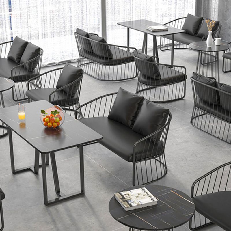 Stone Dining Room Collection Industrial Style Dining Site Table for Dining Room Clearhalo ' dining_table' 'Dining Tables & Seating' 'Dining Tables' 'furn' 'furn_dining_table' 'Furniture' 'furniture_dining_table' 'Kitchen & Dining Furniture' 'kitchen&dining_furn' 'kitchen' 'kitchen_dining_table' 1200x1200_48bb7a8e-d307-48c8-9001-79b627fd1edc