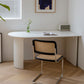 Contemporary Dining Table Pine Solid Wood Table with Double Pedestal for Home Kitchen Dinner Clearhalo ' dining_table' 'Dining Tables & Seating' 'Dining Tables' 'furn' 'furn_dining_table' 'Furniture' 'furniture_dining_table' 'Kitchen & Dining Furniture' 'kitchen&dining_furn' 'kitchen' 'kitchen_dining_table' 1200x1200_48bd4fee-e1e7-40aa-9cb3-4208001ff595