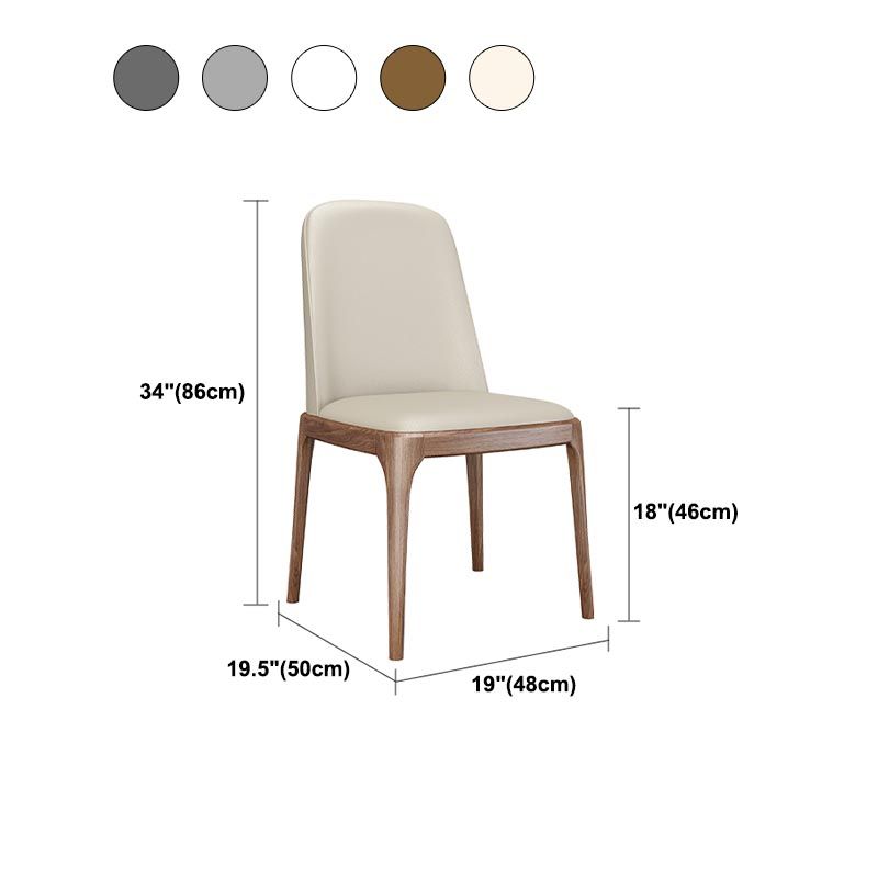 Dining Chairs Modern Style Oak Wood Side Chairs for Dining Room Clearhalo 'Dining Chairs' 'Dining Tables & Seating' 'dining_chair' 'furn' 'furn_dining_chair' 'Furniture' 'furniture_dining_chair' 'Kitchen & Dining Furniture' 1200x1200_48c2b332-fa93-48cd-88f5-2664c587b9f1