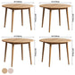 Modern Style Solid Wood Dining Table Round Table with 4 Legs for Coffee Shop Clearhalo ' dining_table' 'Dining Tables & Seating' 'Dining Tables' 'furn' 'furn_dining_table' 'Furniture' 'furniture_dining_table' 'Kitchen & Dining Furniture' 'kitchen&dining_furn' 'kitchen' 'kitchen_dining_table' 1200x1200_48c6cf03-34d3-46ef-a910-00f1ed24e91b