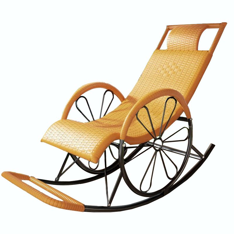 Natural Real Rattan Rocking Chair Lazy Indoor Rocking Chair for Living Room and Bedroom Clearhalo 'Chairs & Seating' 'furn' 'furn_rocking_chairs' 'Furniture' 'Living Room Furniture' 'Rocking Chairs' 'rocking_chairs' 1200x1200_48c80672-6674-4028-8383-8262e50a7aee
