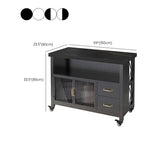 Isola moderna dell'isola da cucina sala da pranzo Isola da cucina con cassetto