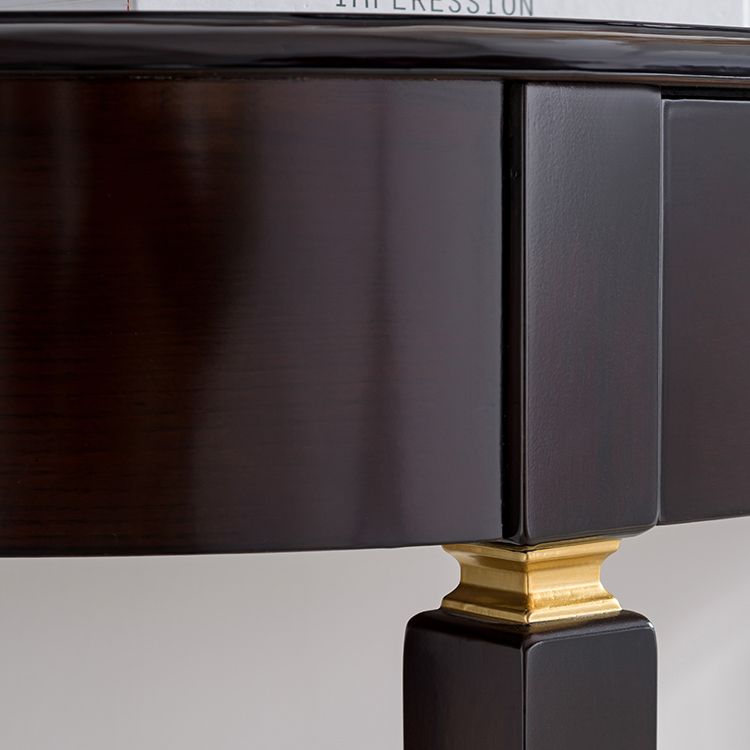 Tavolo da console di legno moderno di metà secolo Tavolo di divano console per la sala