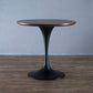 Modern Round Wood Tabletop Metal Tulip Base Dining Table for Dining Room