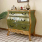 French Country Horizontal Storage Chest with Drawers for Home