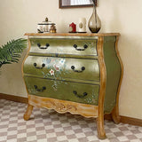 Französische Land Horizontale Lagerungstruhe mit Schubladen für Zuhause