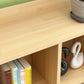 Solid Wood Bookshelf Contemporary Style Natural Bookcase for Study Room Office Clearhalo 'Bookcases' 'furn' 'furn_bookcases' 'Furniture' 'Office Furniture' 1200x1200_48d637fe-41e1-459b-95e7-5bd8ab6f366a