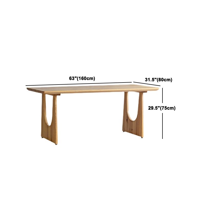 Industrial 1/2/4/5/6 Pieces Rectangle Dining Solid Wood Dining Room Table with Chairs Clearhalo 'Dining Room Sets' 'Dining Tables & Seating' 'dining_room_set' 'furn' 'furn_dining_room_set' 'Furniture' 'Kitchen & Dining Furniture' 1200x1200_48db9d29-d5b3-4d74-b6f4-f8d60e731a81