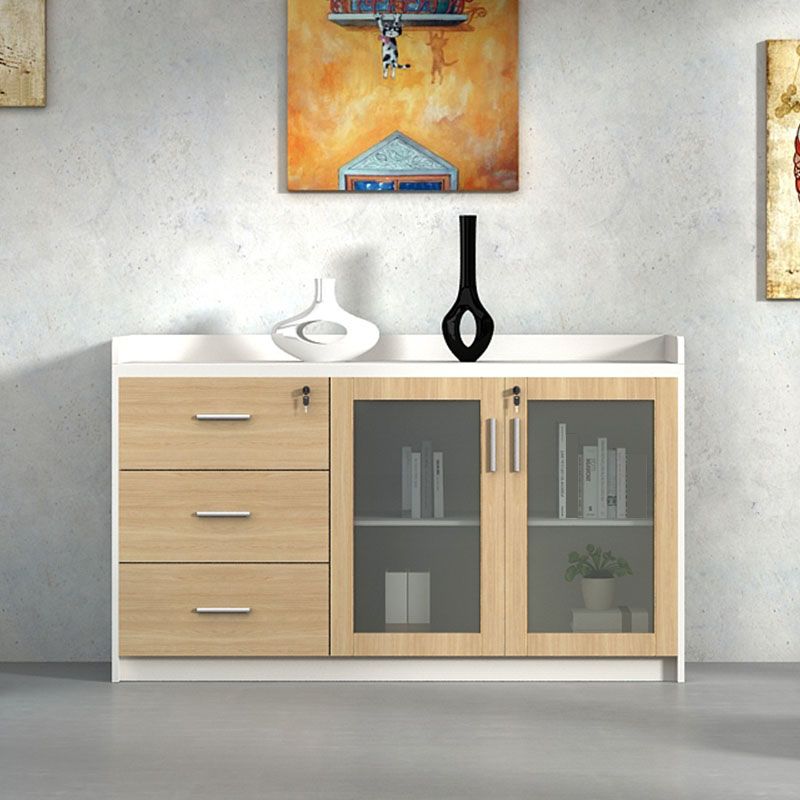 Cassetti del pannello di contrasto del file nordico moderno dettagliatamente