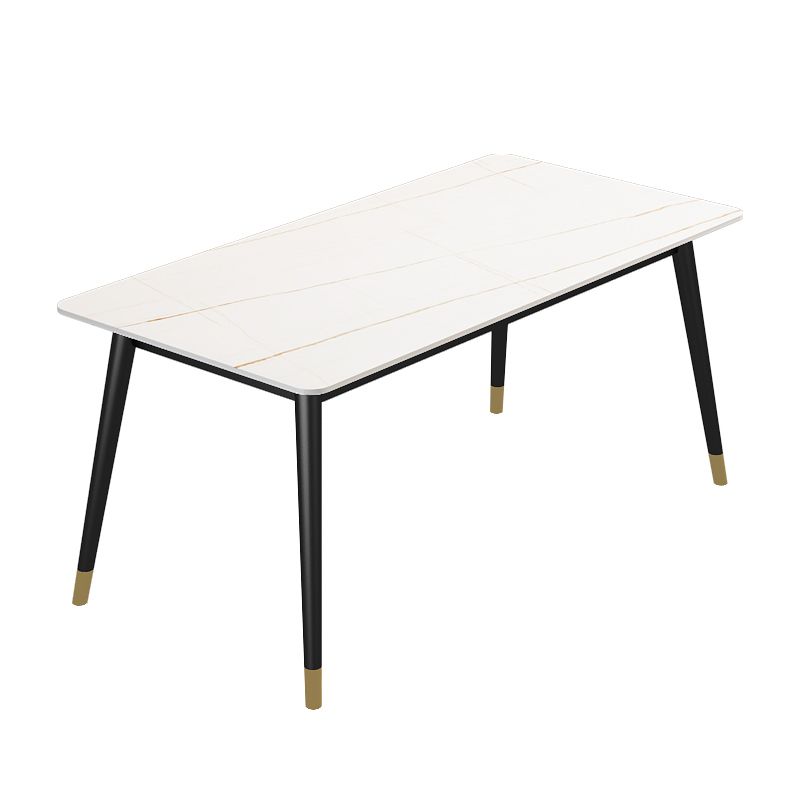 Nordic 1/4/5/7 Pieces Dining Set Rectangle Stone Dining Table for Dining Room Clearhalo 'Dining Room Sets' 'Dining Tables & Seating' 'dining_room_set' 'furn' 'furn_dining_room_set' 'Furniture' 'Kitchen & Dining Furniture' 1200x1200_48dca398-9c56-46b4-84d2-91fdf3f9882c