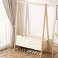 Wooden Open Wardrobe Modern Minimalist Bedroom Wardrobe Armoire