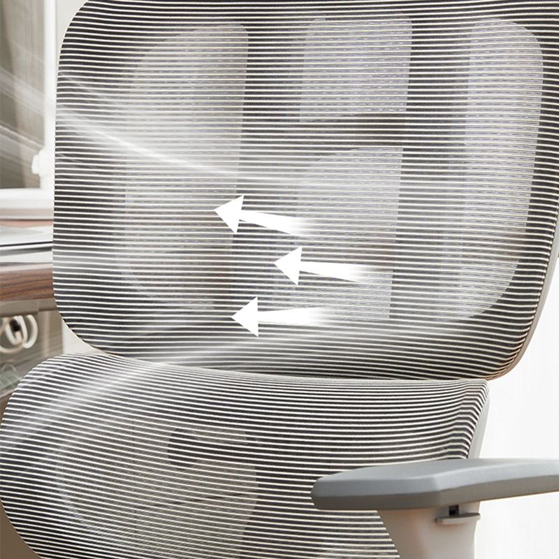 Mécanisme d'inclinaison de chaise de bureau amovible moderne sans chaise de bureau pénible avec roues
