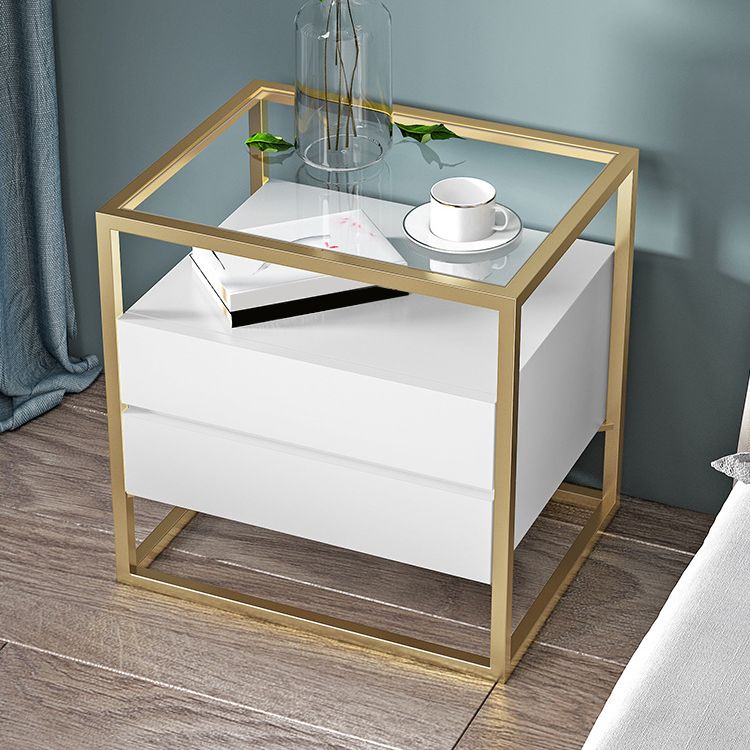 Solid Wood Bed Nightstand Contemporary Bedside Cabinet with Drawers Clearhalo 'Bedroom Furniture' 'furn' 'furn_night_stand' 'Furniture' 'night_stand' 'Nightstands' 1200x1200_48e20ec9-4f95-4171-80bd-594e68a11b0b
