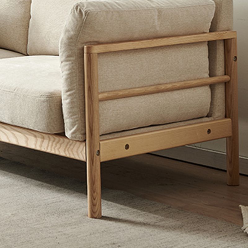 Contemporary Loose Back Sofa 32.68"High Pillow Top Arm Fabric Sofa for Living Room Clearhalo 'furn' 'furn_sofas' 'Furniture' 'furniture_sofas' 'kitchen' 'kitchen_sofas' 'Living Room Furniture' 'Sofa' 'sofas' 1200x1200_48e392e4-6725-4a78-a5e9-09537b464e40