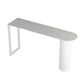 Modern de altura del mostrador 1/2/3 PCS Mesa de barra de comedor de piedra sinterizada con taburetes de espalda baja