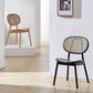 Contemporary Dining and Accent Chairs Solid Wood Open Back Armless Chair Clearhalo ' kitchen&dining_furn' 'Dining Chairs' 'Dining Tables & Seating' 'dining_chair' 'furn' 'furn_dining_chair' 'Furniture' 'furniture_dining_chair' 'Kitchen & Dining Furniture' 'kitchen' 1200x1200_48f0c809-e887-465e-8598-3b027445a355