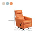 Sedia a poltrona regolabile in pelle finta poltrona poltrona moderna con cuscinetto