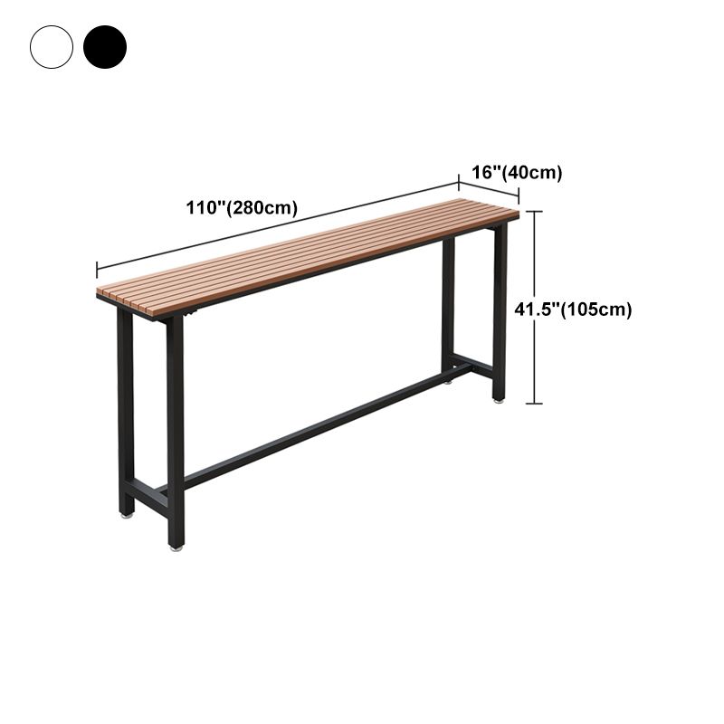 Modern Style Rectangle Bar Counter Table Wooden Dining Table for Kitchen Clearhalo 'Bar Furniture' 'Bar Tables' 'bar_tables' 'furn' 'furn_bar_tables' 'Furniture' 'furniture_bar_tables' 'Kitchen & Dining Furniture' 1200x1200_48f35118-f399-49dc-a13b-f3267c7b73c5