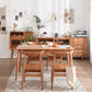 Rectangle Cherry Wood Dining Table Modern Wood Table in Nature with 4 Legs Clearhalo ' dining_table' 'Dining Tables & Seating' 'Dining Tables' 'furn' 'furn_dining_table' 'Furniture' 'furniture_dining_table' 'Kitchen & Dining Furniture' 'kitchen&dining_furn' 'kitchen' 'kitchen_dining_table' 1200x1200_48f58991-1c90-4637-bd12-aed5e428f7e9