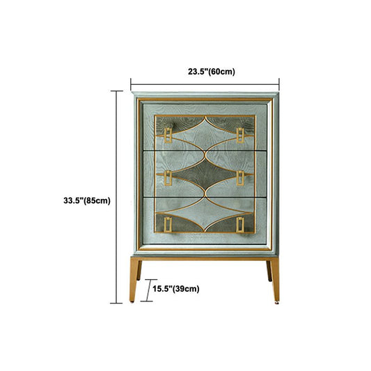Lingerie Chest with Wood Top and Legs Chest with Drawers for Bedroom