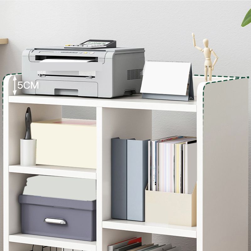 Simple Wood File Cabinet Solid Color Filing Cabinet On Castors Clearhalo 'Filing Cabinets' 'filling_cabinets' 'furn' 'furn_filling_cabinets' 'Furniture' 'Office Furniture' 1200x1200_48f65034-d3d4-4d7c-8ca3-b4e0bcf4714f