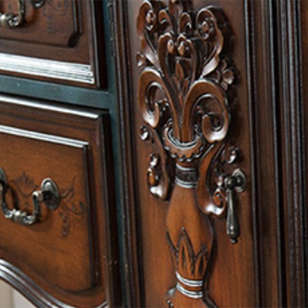 Victoria Wooden Accent Table Free Form Console Sofa Table for Hall Clearhalo 'Console Tables' 'console_tables' 'Entry & Mudroom Furniture' 'furn' 'furn_console_tables' 'Furniture' 1200x1200_48f6c222-4a9b-4772-a950-31a02d97ff24