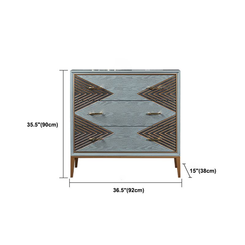 15,6/14,82 inch Glam -opbergkast vervaardigd houten dressoir