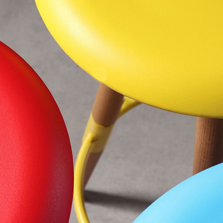Modern Round Seat Counter Stool Solid Wood Backless Counter-height Stool Clearhalo 'Bar Furniture' 'Bar Stools' 'bar_stools' 'furn' 'furn_bar_stools' 'Furniture' 'Kitchen & Dining Furniture' 1200x1200_48fc0338-dfc6-4870-ac29-766b52b46676