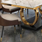 Metal Traditional Luxury Rectangle Indoor Table Sintered Stone Table with Metal Trestle Clearhalo ' dining_table' 'Dining Tables & Seating' 'Dining Tables' 'furn' 'furn_dining_table' 'Furniture' 'furniture_dining_table' 'Kitchen & Dining Furniture' 'kitchen&dining_furn' 'kitchen' 'kitchen_dining_table' 1200x1200_48fdead8-d1ca-4c6d-bdb3-9e48c305ac55