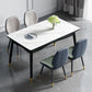 Industrial Sintered Stone Top Standard Dining Table Rectangle Dining Table for Kitchen Clearhalo ' dining_table' 'Dining Tables & Seating' 'Dining Tables' 'furn' 'furn_dining_table' 'Furniture' 'furniture_dining_table' 'Kitchen & Dining Furniture' 'kitchen&dining_furn' 'kitchen' 'kitchen_dining_table' 1200x1200_4901aa64-fe6e-4d00-8afe-1bfb1832d5dc
