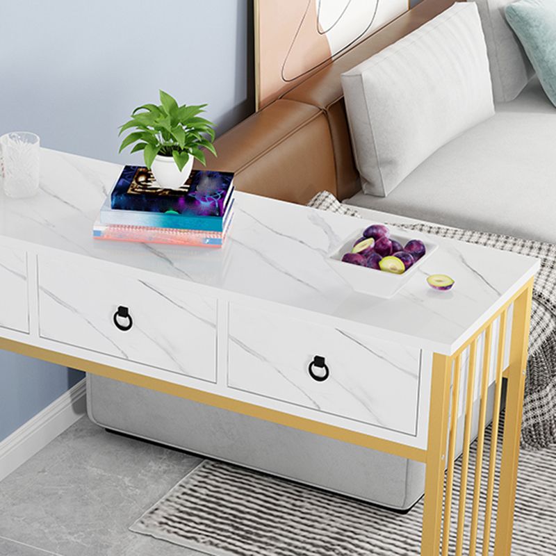 Glamouröser, rechteckiger Kneipentisch aus Holz in Barhöhe für das Wohnzimmer
