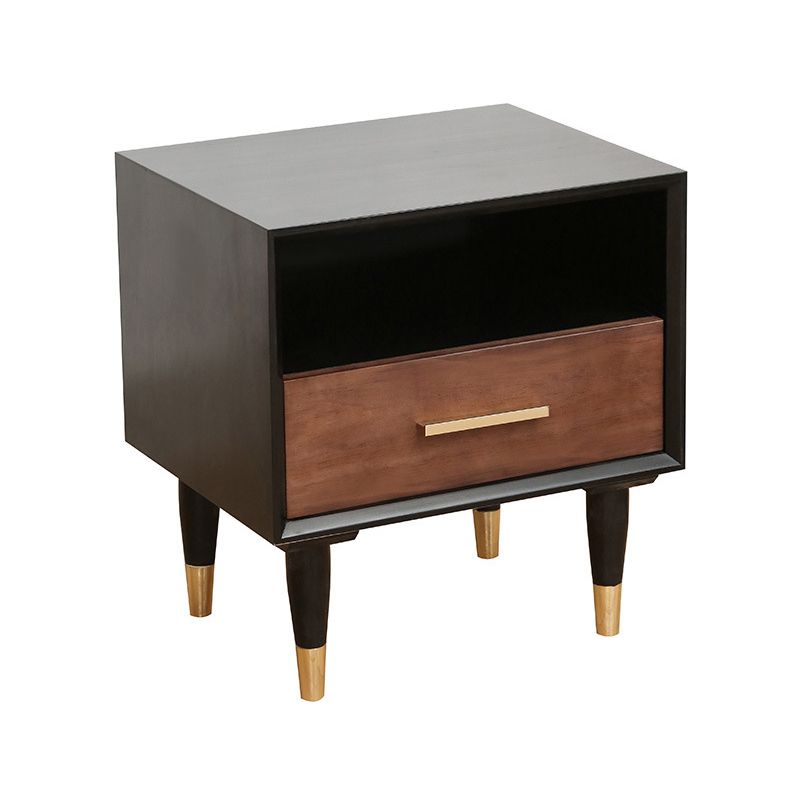 Solid Wood Accent Table Nightstand Contemporary Bedside Cabinet for Bedroom Clearhalo 'Bedroom Furniture' 'furn' 'furn_night_stand' 'Furniture' 'night_stand' 'Nightstands' 1200x1200_49059349-39a6-4932-b2fd-2a93e14dbf84