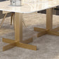 Mesa de comedor de lujo tradicional mesa de comedor rectangular de mármol blanco para casa