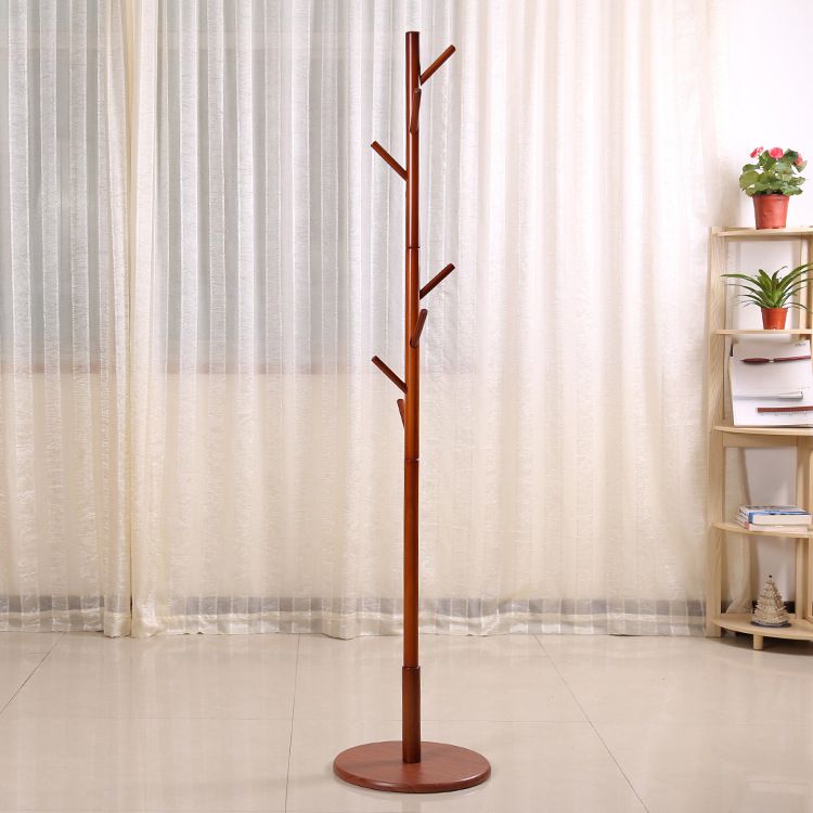 Wood Hall Tree Hooks Entryway Kit geen pijnlijk vrijstaand kaderrek