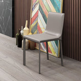 Contemporary Style Kitchen Chairs Dining Armless Side Chairs with Metal Legs Clearhalo ' kitchen&dining_furn' 'Dining Chairs' 'Dining Tables & Seating' 'dining_chair' 'furn' 'furn_dining_chair' 'Furniture' 'furniture_dining_chair' 'Kitchen & Dining Furniture' 'kitchen' 1200x1200_490dbc20-9a55-450b-ad94-c096b70323ad