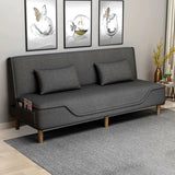 Contemporary Living Room Tight Back Sleeper Armless Linen Seating Clearhalo 'furn' 'furn_sofas' 'Furniture' 'Living Room Furniture' 'Sofa' 'sofas' 1200x1200_49110e8e-062c-43b2-abab-9dd71106b018