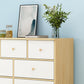 Commode de rangement contemporaine en bois avec 4/5/9 tiroirs