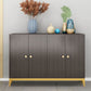 Modern Style Sideboard with 4-Door Credenza Cabinets for Dining Room Clearhalo 'buffet_sideboard' 'Buffets & Sideboards' 'furn' 'furn_buffet_sideboard' 'Furniture' 'Kitchen & Dining Furniture' 1200x1200_4914d7f4-9f1e-4e2c-b126-50984910c929