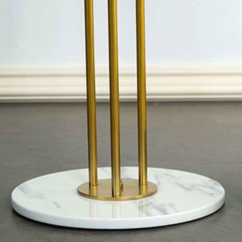 6 Hooks Metal Coat Hanger Luxury Marble Base Hall Tree for Living Room Clearhalo 'Entry & Mudroom Furniture' 'furn' 'furn_hall_tree_coat_racks' 'Furniture' 'Hall Trees & Coat Racks' 'hall_tree_coat_racks' 1200x1200_4915aca4-08cb-44ba-ad37-12044877ae4c