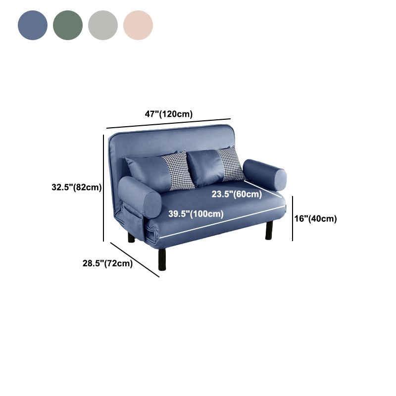Moderne faux lederen bank 28.34 "D x 32.28" H verzonken armbeel