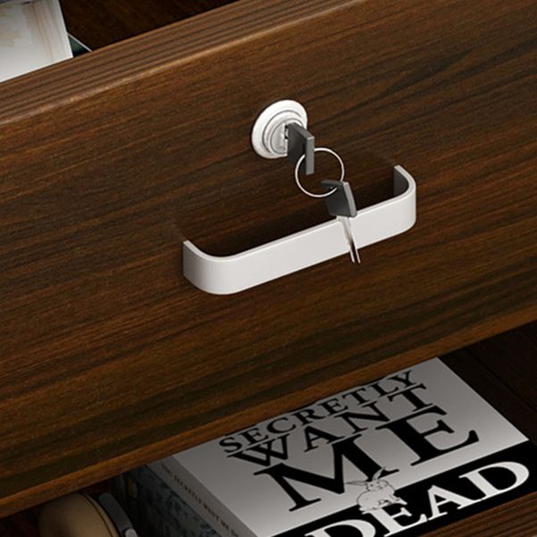 Gestión industrial de cables Descrito ejecutivo de Lape Ejecutivo Desk Natural Office con patas de metal