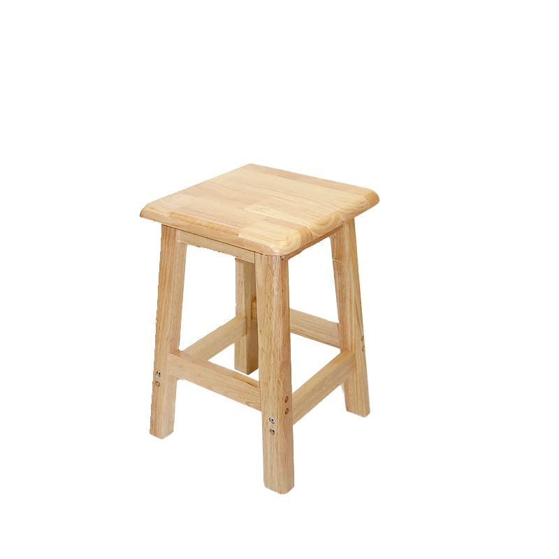 Industrial Solid Wood Bar Stool Backless Counter Stool for Restaurant Clearhalo 'Bar Furniture' 'Bar Stools' 'bar_stools' 'furn' 'furn_bar_stools' 'Furniture' 'Kitchen & Dining Furniture' 1200x1200_491b5ac8-c31d-42e4-87dc-3f6bd61c6de2