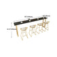 Black Glam Style Bar Table Rectangular Metal Bar Table with Gold Base Clearhalo 'Bar Furniture' 'Bar Tables' 'bar_tables' 'furn' 'furn_bar_tables' 'Furniture' 'furniture_bar_tables' 'Kitchen & Dining Furniture' 1200x1200_491daff3-e84e-4a0f-9481-5e9235d01cf3
