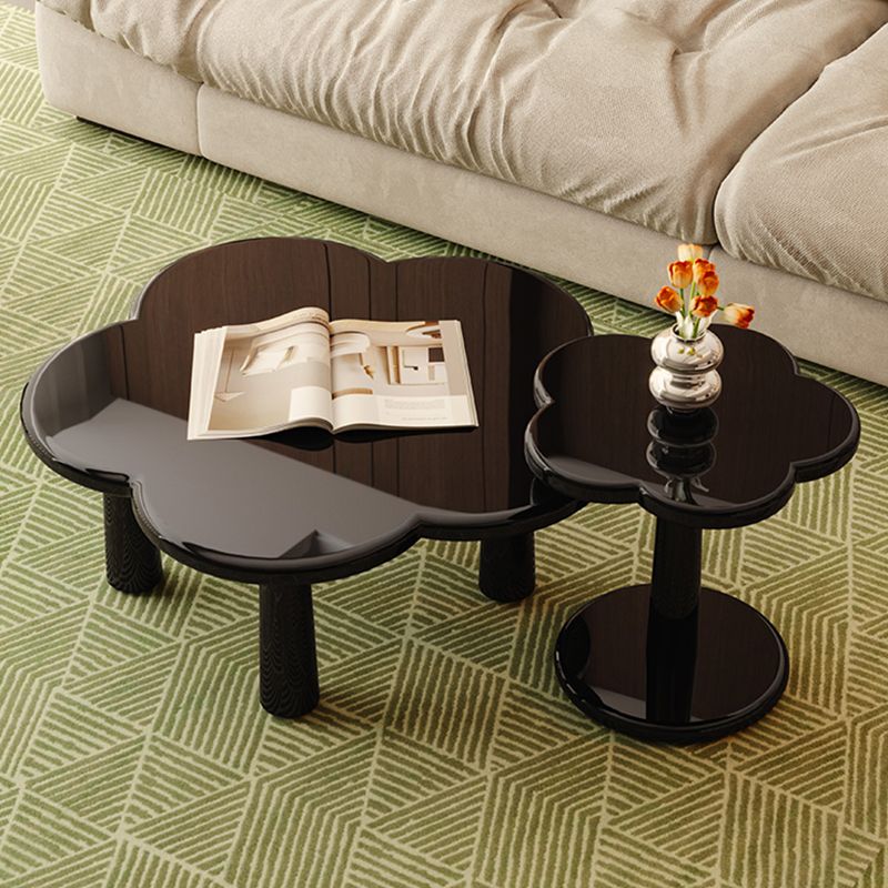 Simple Black Coffee or End Table Contemporary Coffee Cocktail Table with 4 Legs Clearhalo 'Coffee & Accent Tables' 'Coffee Tables' 'coffee_tables' 'furn' 'furn_coffee_tables' 'Furniture' 'Living Room Furniture' 1200x1200_491f45e7-b260-4b64-8d01-c55d2de1ae6b