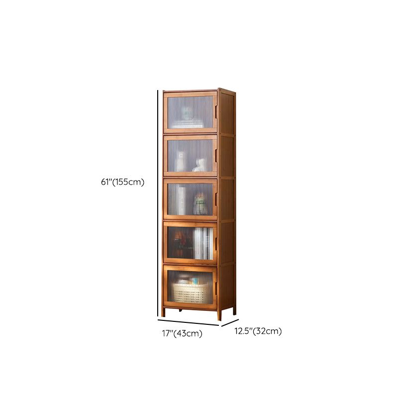 Water Resistant Storage Cabinet Glass Paned Standard Cabinet Clearhalo 'Cabinets & Chests' 'cabinets_chests' 'furn' 'furn_cabinets_chests' 'Furniture' 'Living Room Furniture' 1200x1200_491fdabd-5ced-436b-accf-9fe36c2d731e