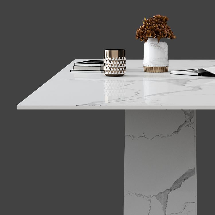 Contemporary 1/2/3/4/5/6/7 Pieces Dining Set Sintered Stone Dining Table Set Clearhalo 'Dining Room Sets' 'Dining Tables & Seating' 'dining_room_set' 'furn' 'furn_dining_room_set' 'Furniture' 'furniture_dining_room_set' 'Kitchen & Dining Furniture' 'kitchen&dining_furn' 'kitchen' 1200x1200_4927bcb5-f769-421f-a77b-456ee9bc719a