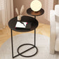 Contemporary Black/White End Table Frame Sofa Side Accent Table