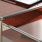 Modern 2 Nesting Glass Coffee Table Set Steel 4 Legs 1 - Drawer Cocktail Table Clearhalo 'Coffee & Accent Tables' 'Coffee Tables' 'coffee_tables' 'furn' 'furn_coffee_tables' 'Furniture' 'Living Room Furniture' 1200x1200_492da5d1-2daa-4f66-8c22-91eac10b904d