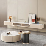 Console TV in pietra contemporanea console mobile TV stand con cassetti per soggiorno